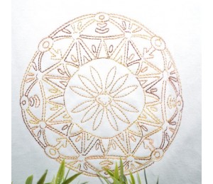 Stickserie - Wintertime Mandalas